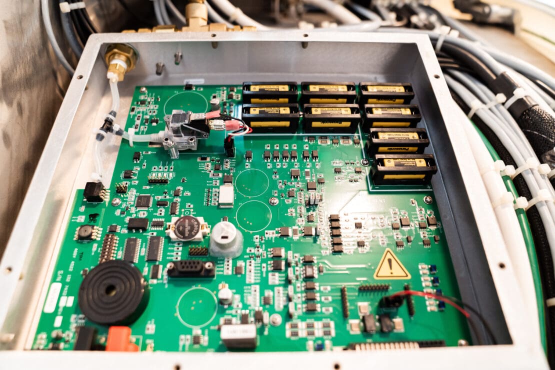 a PCB used inside of a Philip's MRI machine.
