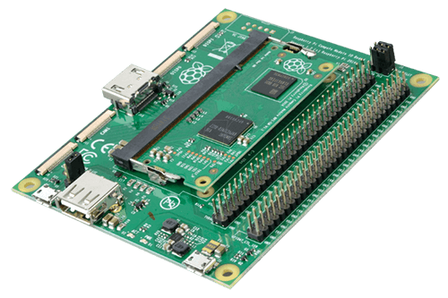 Real single-sided printed circuit board